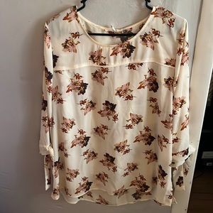 Womens 3/4 sleeve blouse